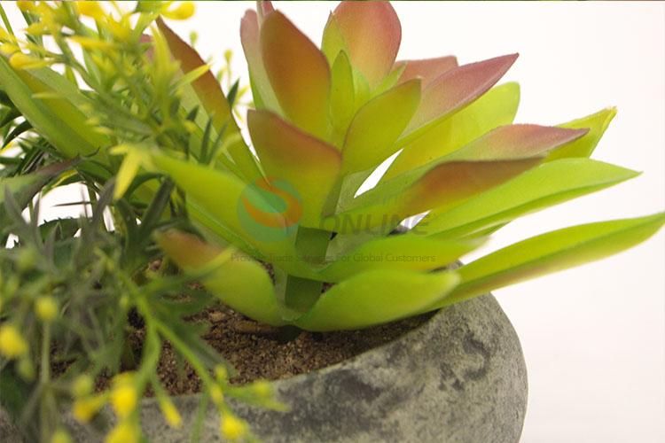 Wholesale custom cheap fake succulent plant pot