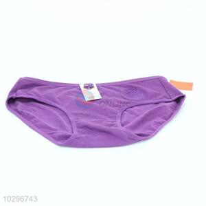 Purple Color Women Comfortable Triangle Underpants