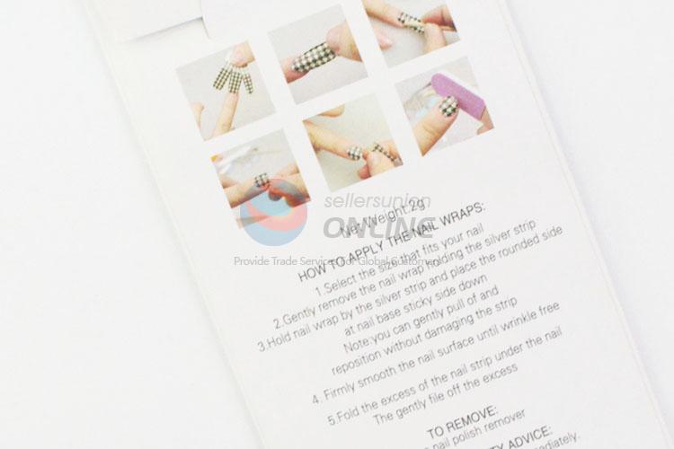 High sales useful low price nail stickers