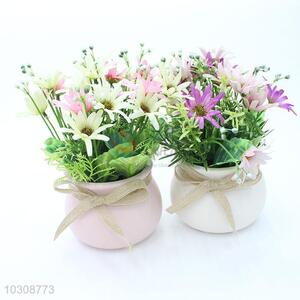 Recent Design artificial potted plant fake flower