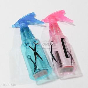 Fashion Design transparent spray bottle/watering can with scissors pattern
