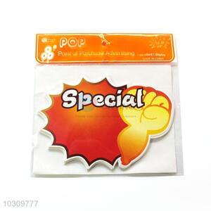 Good Quality Special POP Price Tag Paper Price Label