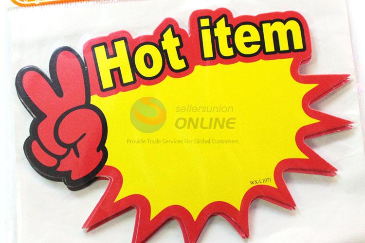 Wholesale Hot Item POP Price Tag Promotion Price Label