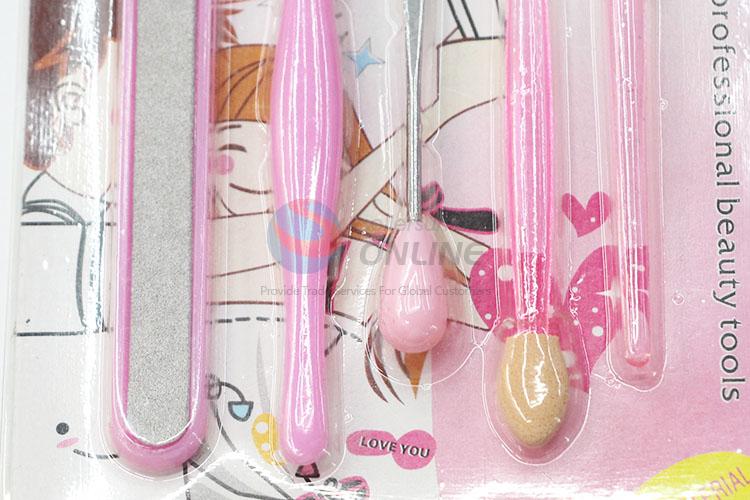 Best Selling Personal Beauty Care Tools Cuticle Pusher/ Nail File/ Comb/ Earpick