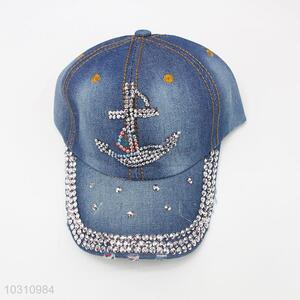 High Quality Fashion Rhinestone Denim Hat <em>Caps</em>