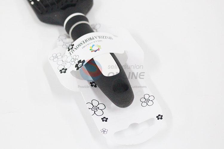 High Quality Black Color Plastic Tangle Detangling Comb Head Scalp Massage Comb