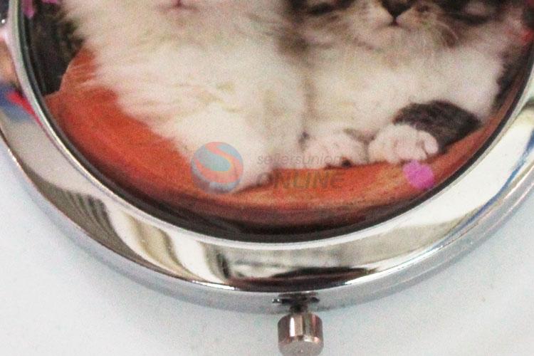 Low price best daily use fashion style cute cat makeup mirror