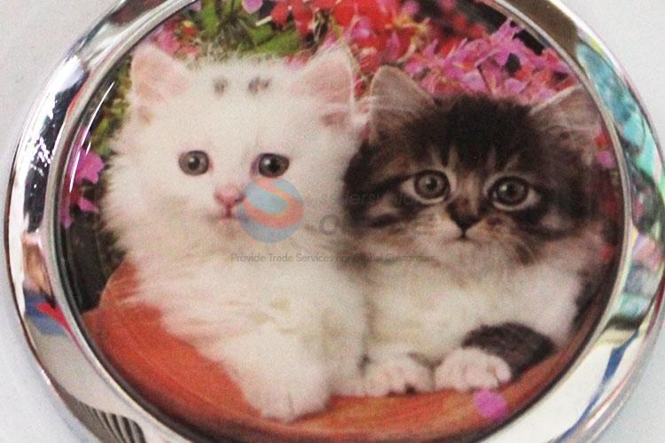 Low price best daily use fashion style cute cat makeup mirror