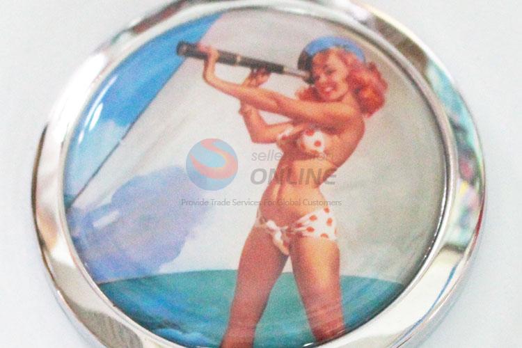 Fashion low price best girl makeup mirror