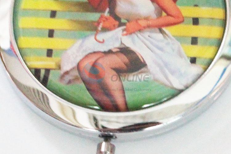 Wholesale top quality fashionable girl makeup mirror