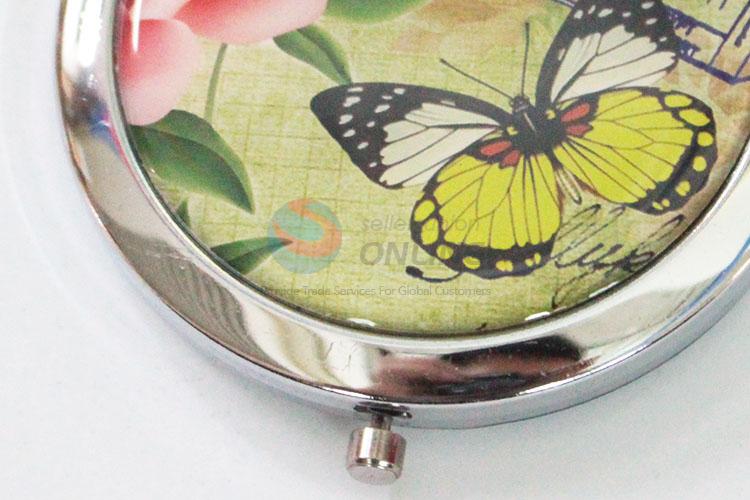 Good low price hot sales butterfly makeup mirror