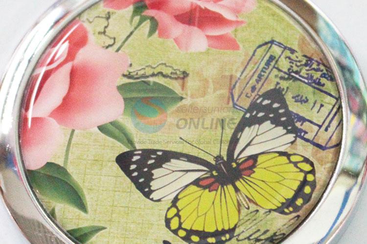 Good low price hot sales butterfly makeup mirror