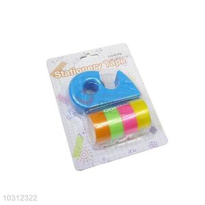 Good Quality Colorful Adhesive Tape with Tape Dispenser for Sale