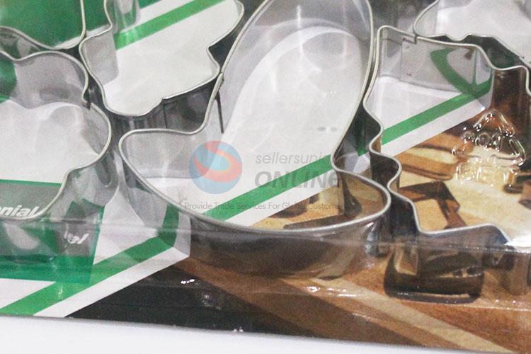 Cheap cute simple 10pcs biscuit moulds