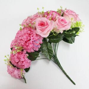 18 Pieces Artificial Flowers for Home Wedding Decorative Flowers & Wreaths