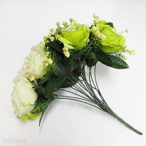 18 Pcs/Lot High Quality Fake Chrysanthemum and Rose Artificial Flowers