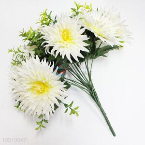 Factory Direct Supply White Color 12 Pieces/Lot Fake Chrysanthemum for Decoration