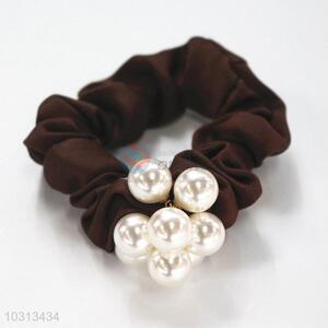 Factory sales bottom price pearl hair ring