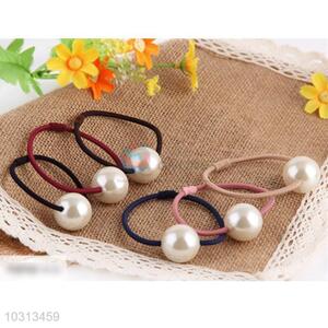 Recent design hot selling pearl hair ring