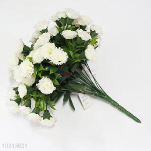 Top Quality 72 Heads White Artificial Carnation for Home Decoration