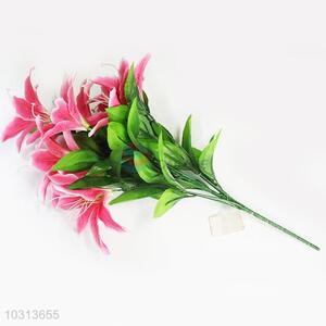 9 Pieces/Lot Fake Lily for for Party Decoration