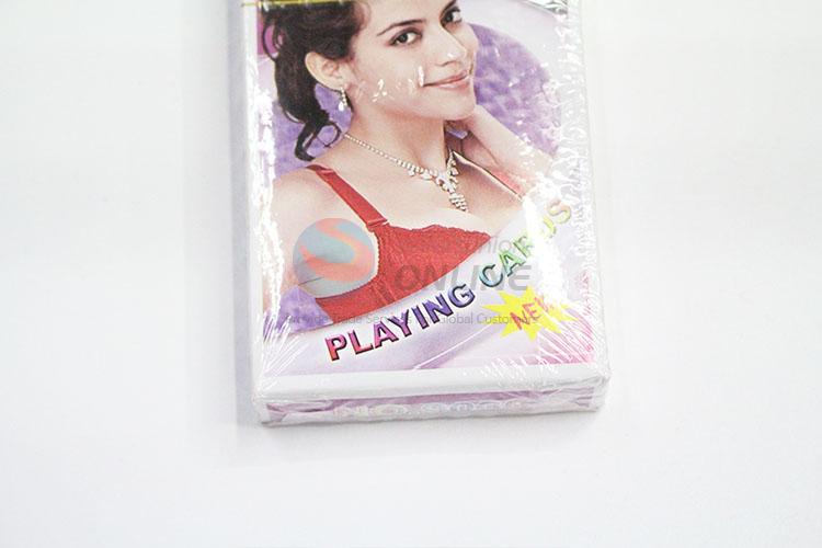 Beauty Printed Wholesale Poker Playing Cards