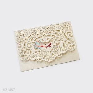 Hot Sale Laser Cut Hollow Wedding <em>Invitation</em> Card