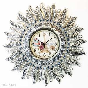 Factory promotional price metal art lagre wall clock