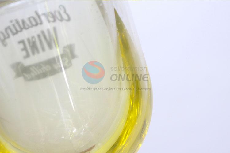 Hot sale double layer beer wine cup