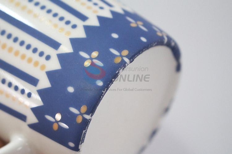 Good quality flower pattern ceramic cup
