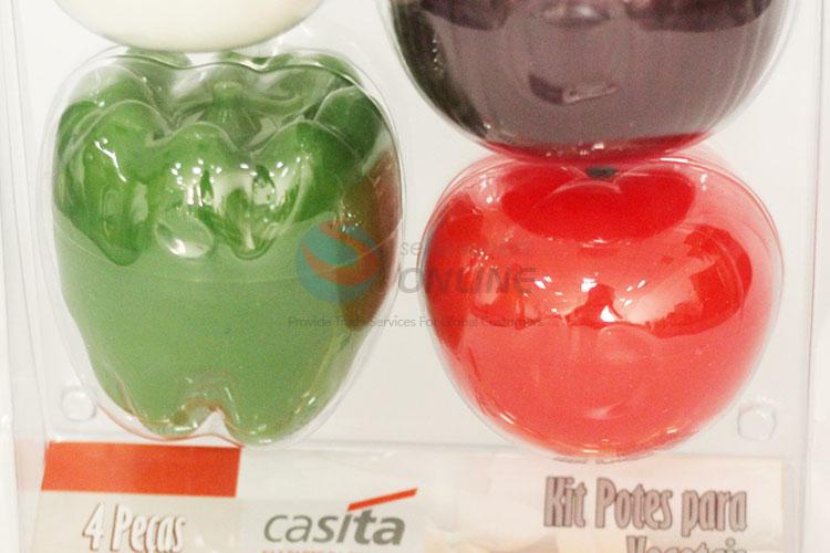 4PCS VEGETABLE CONTAINER CLAM SHELL