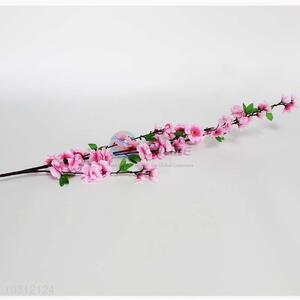 Custom Plastic Flower Peach Flower Artificial Flower