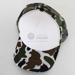 Camouflage Half Mesh Army Hat Baseball Cap