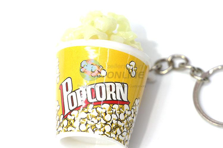 Promotional Popcorn Design Key Chain for Sale