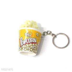 Promotional Popcorn Design Key Chain for Sale