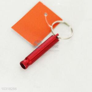 Hot sale cheap price red aluminum whistle,5.5cm