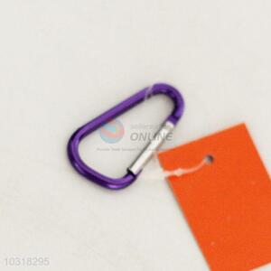 Purple aluminum carabiner  wholesale sport products