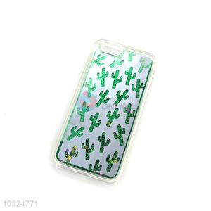 Nice Green Cactus Printed Mobile Phone Shell for Sale