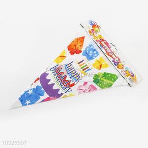 Fashion Style Party Decorated Colorful Paper Pennant