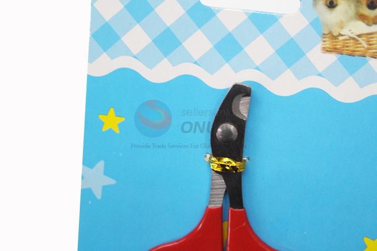 Customized cheapest new arrival pet nail scissors