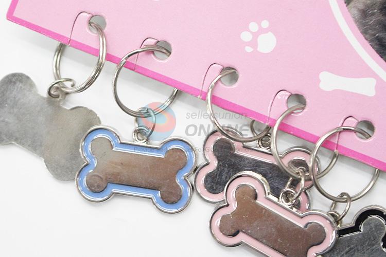 Good quality top sale pet accessories bone shaped charm