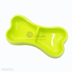 Factory wholesale popular pet bone shaped bowls