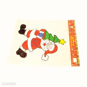 China Factory Price Cute Santa Claus Gum Sticker