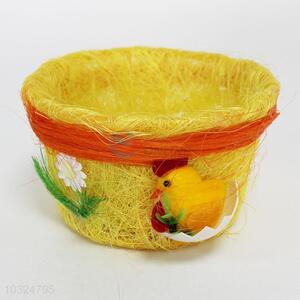 Low price cool <em>egg</em> basket shape festival decoration