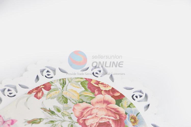 Wholesale Cheap Table Mat flower Flowers Printing Cup Mat