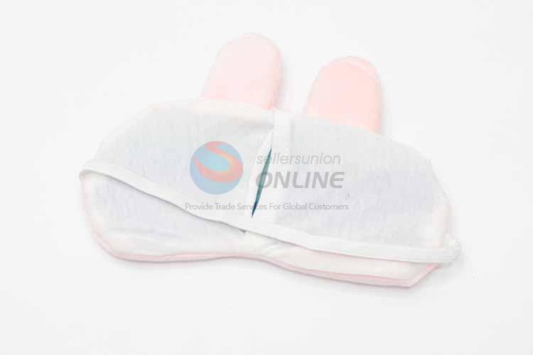 Pink Rabbit Eyeshade or Eyemask for Airline and Hotel