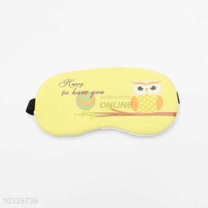 Cartoon Owl Pattern <em>Eyeshade</em> or Eyemask for Airline and Hotel