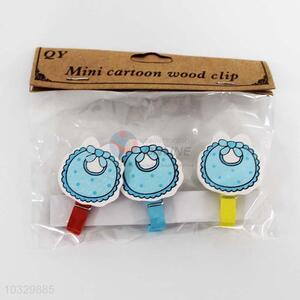 Cute baby photo paper clips wooden clip