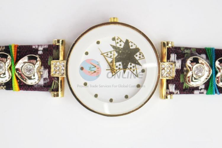 Super Quality Womens Watch with Weave Strap