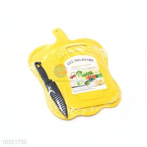 Factory Direct PP <em>Cutting</em> <em>Board</em> with Knife for Sale